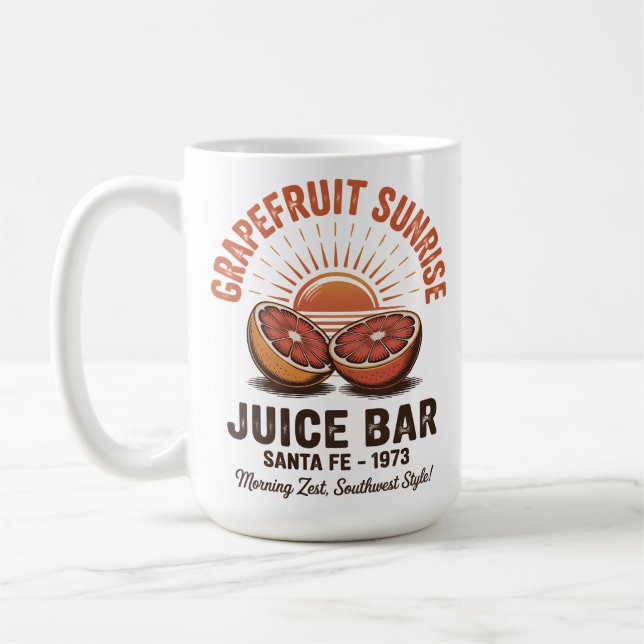 Caneca De Café Grapefruit Sunrise Juice Bar (Esquerda)