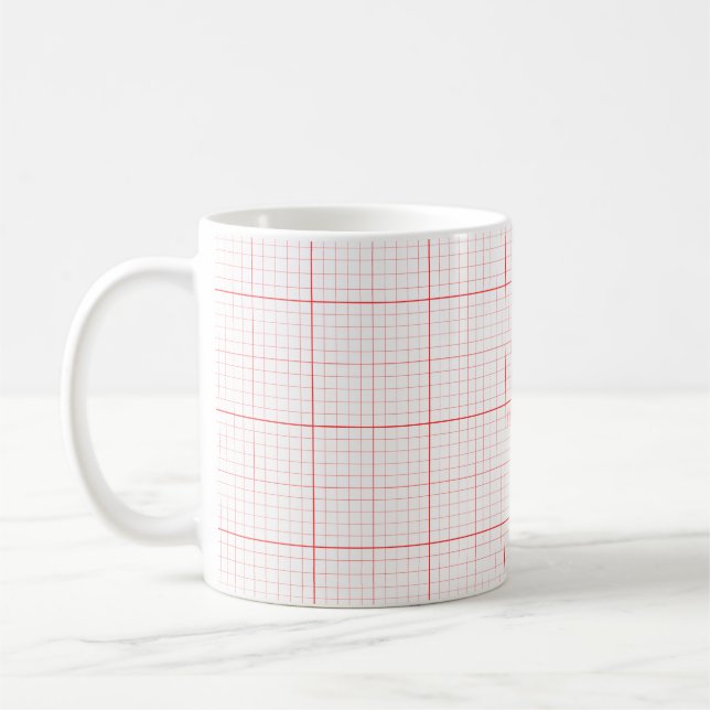 Caneca De Café Graph Coffee Mug (Esquerda)