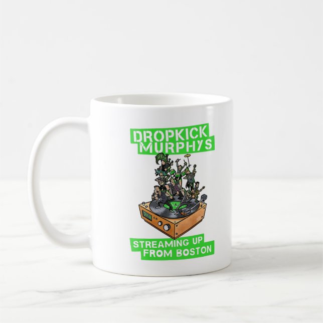 Caneca De Café Graphic Dropchut Classic Art Murphys Outfits Music (Esquerda)