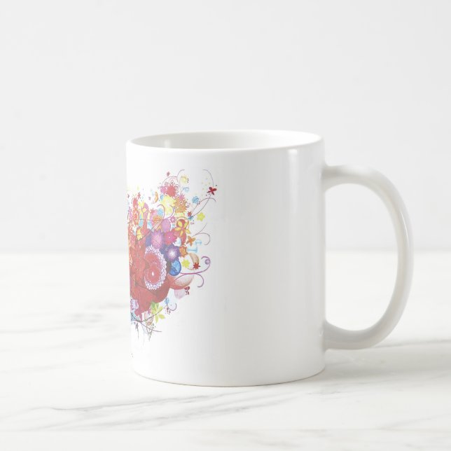 Caneca De Café Graphic Sparrow (Direita)