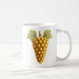 Caneca De Café Grappe de raisin 3d