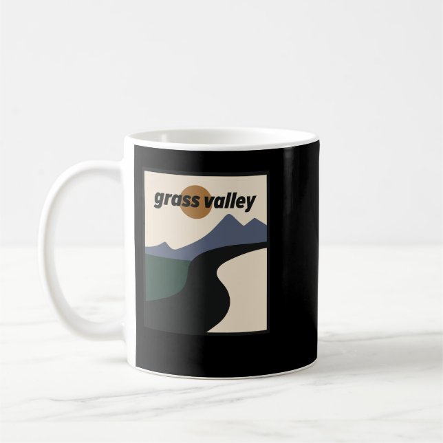 Caneca De Café Grass Valley California (Esquerda)