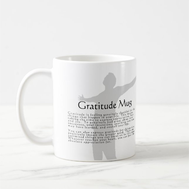 Caneca De Café Gratidão (Esquerda)