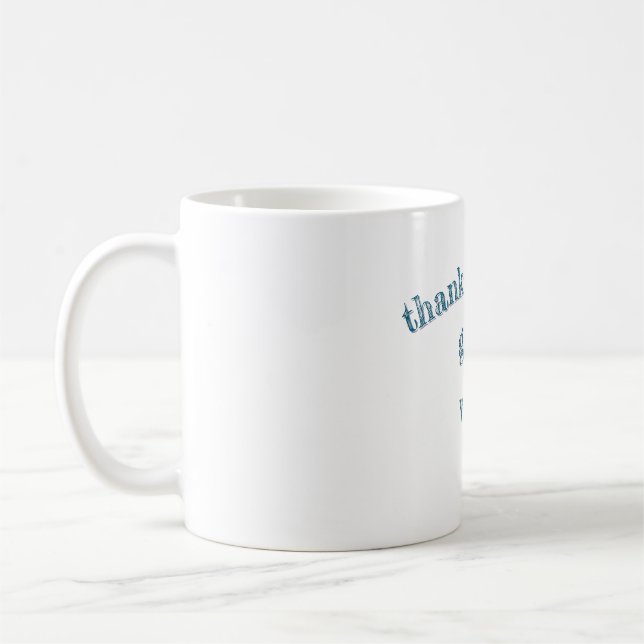 Caneca De Café gratitude mug (Esquerda)