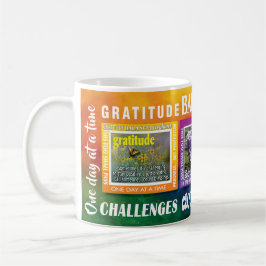 Caneca De Café gratitude serenity acceptance slogans mug