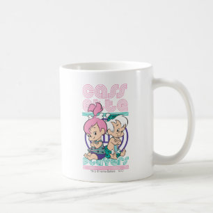 Caneca De Café Gravadores de PEBBLES™ & de BAM-BAM™