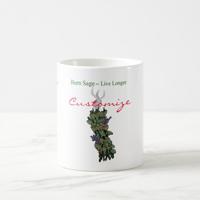 Caneca De Café Gravando Thunder_Cove do Sage (Centro)