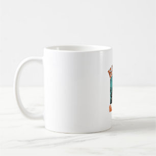Caneca De Café Grave Engravura Feliz Halloween Casa Assombrada De