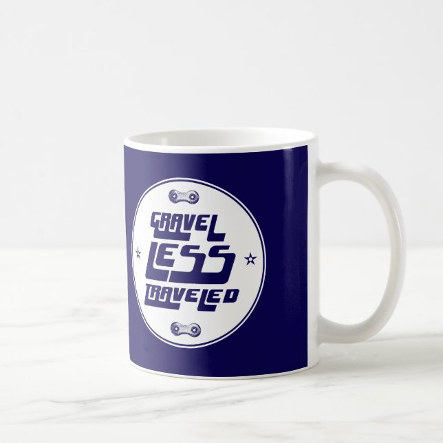 Caneca De Café Gravel Menos Viajado (Direita)