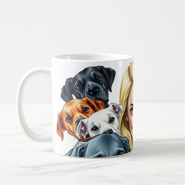 Caneca De Café Great Dane  (Esquerda)