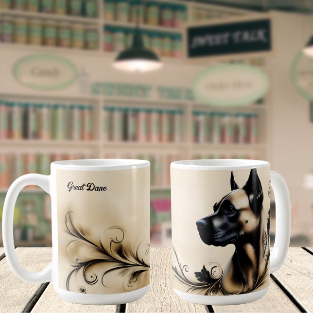Caneca De Café Great Dane (Criador carregado)