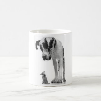 Caneca De Café great-dane-and-chihuahua1