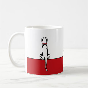 Caneca De Café Great Dane Sit White UC