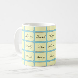 Caneca De Café Great Grandparent Custom Family Names