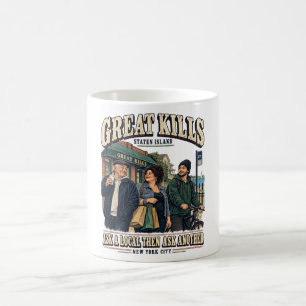 Caneca De Café Great Kills Staten Island Nova York