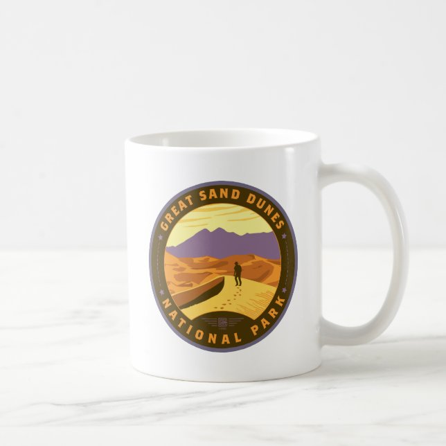 Caneca De Café Great Sand Dunes National Park (Direita)