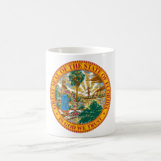 Caneca De Café Great Seal Of Florida