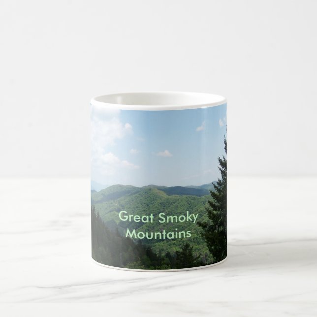 Caneca De Café Great Smoky Mountains (Centro)