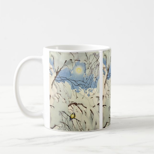 Caneca De Café Great Tit - Theodor Severin Kittelsen (Esquerda)