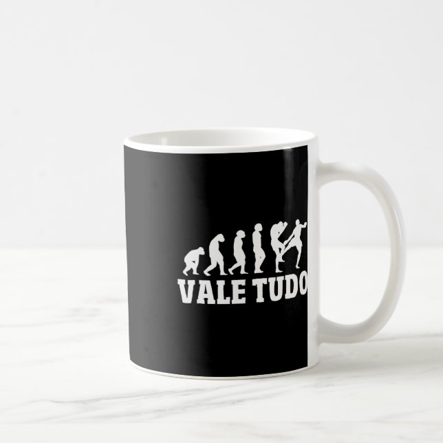 Caneca De Café Great Vale Tudo Evolution Design Mma Kickboxing  (Direita)