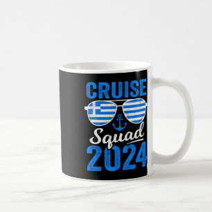 Caneca De Café Grécia Cruise Squad 2025 Matching Family Group Gre