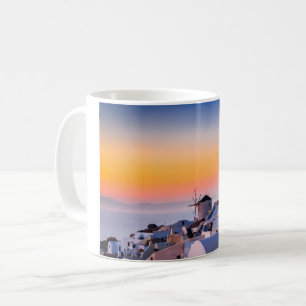 Caneca De Café Grécia Mug Santorini