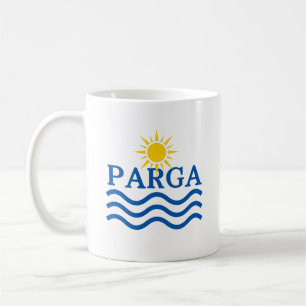 Caneca De Café GRÉCIA PARGA, ondas Sun
