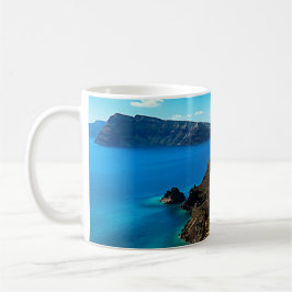 Caneca De Café Grécia Santorini