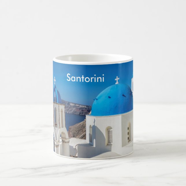 Caneca De Café Grécia Santorini (Centro)