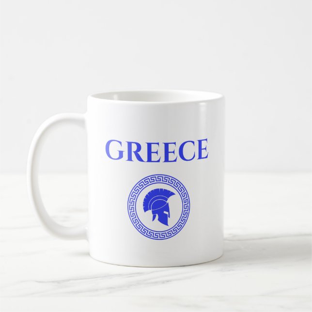 Caneca De Café Grécia Spartan (Esquerda)