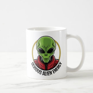 Caneca De Café Green Alien