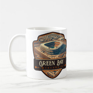 Caneca De Café Green Bay, Wisconsin Vintage