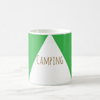 Caneca De Café Green Camping Mug