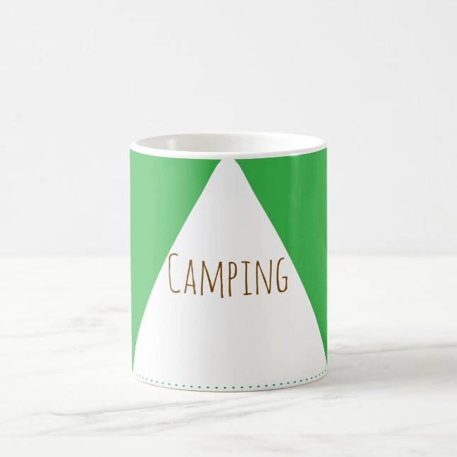 Caneca De Café Green Camping Mug (Centro)