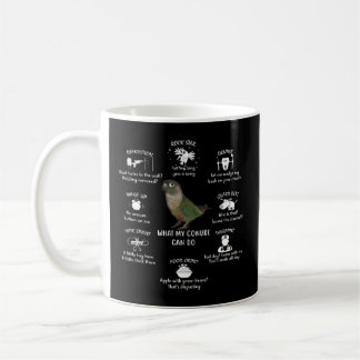Caneca De Café Green Cheek Conure Talent Green Cheek Conure