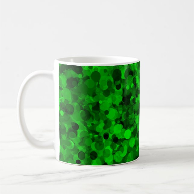 Caneca De Café Green Dot 11oz Mug (Esquerda)