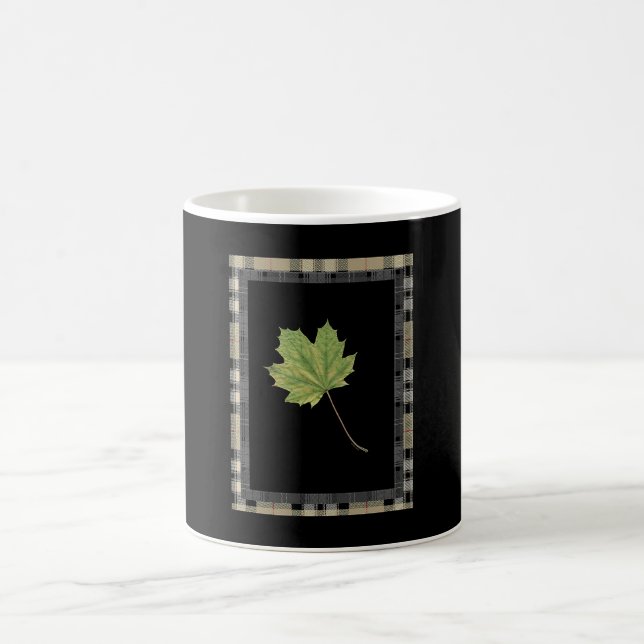 CANECA DE CAFÉ GREEN LEAF MOTIF (Centro)