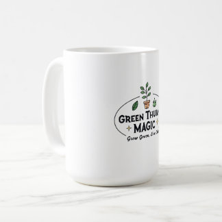 Caneca De Café Green Thumb Magic | Urban Gardening Cofee Mug