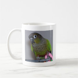 Caneca De Café Greencheek adorável Conure