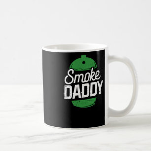 Caneca De Café Grelha de Churrasco de Pai de Ovos Verdes de Fumaç