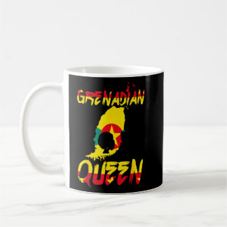 Caneca De Café Grenada Rainha Granada Bandeira Orgulho do Orgulho