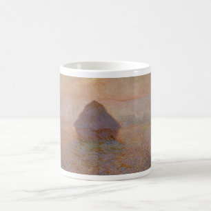 Caneca De Café Gretenstack de Claude Monet, Sun no Monte (1891)