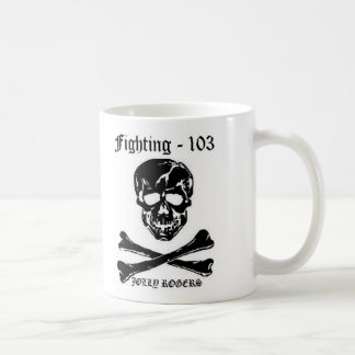 Caneca De Café Greve/esquadrão de lutador VFA-103