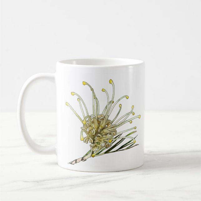 Caneca De Café Grevillea Mug Amarelo (Esquerda)