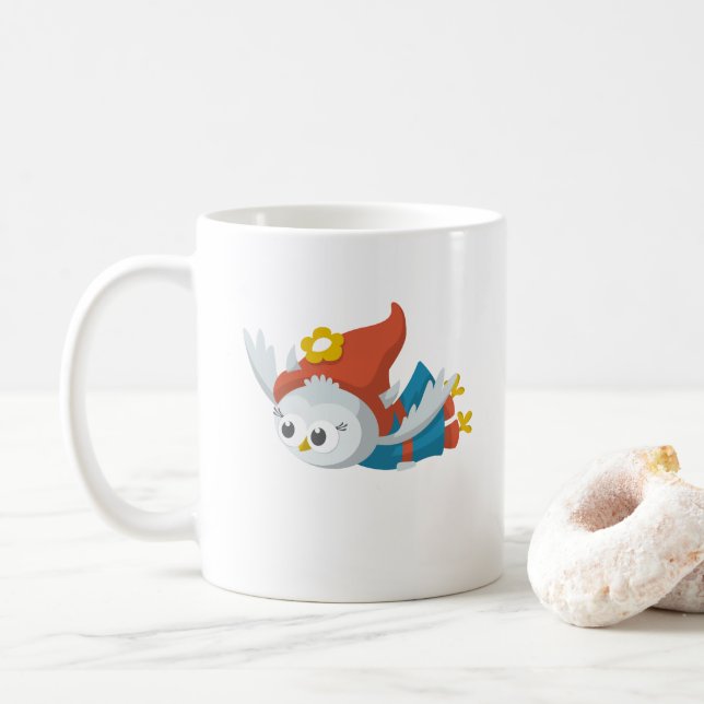 Caneca De Café Greww em vôo - a aventura espera! (Com Donut)