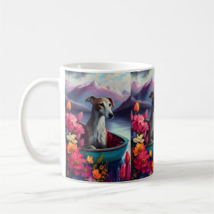 Caneca De Café Greyhound em um remo: Uma aventura cênica