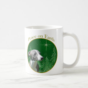 Caneca De Café Greyhound Peace Italiana