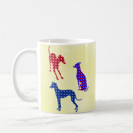 Caneca De Café Greyhounds Italiano