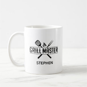 Caneca De Café Grill Master Faux Leather