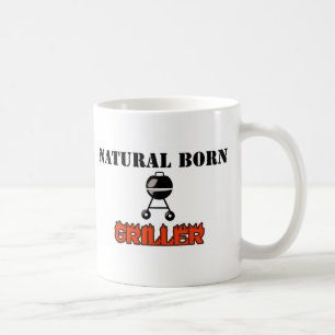 Caneca De Café Griller nascido natural